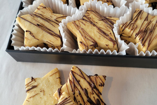 Choco Drizzle Butter Cookie