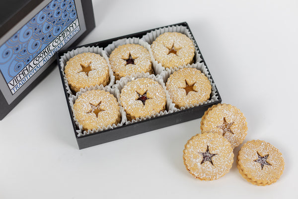 Christmas Linzer Tarts | Vienna Cookie Company